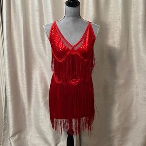Red Flapper Dress!